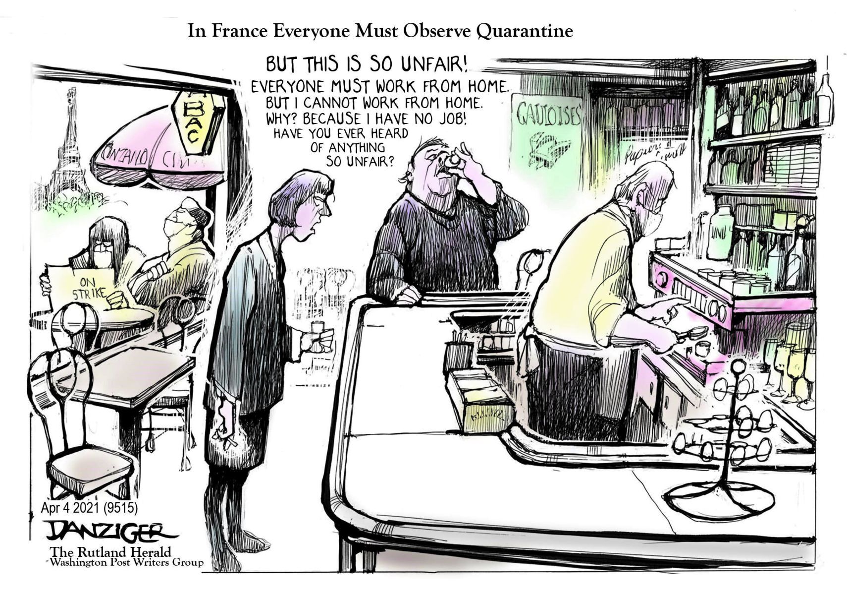 Jeff Danziger cartoon